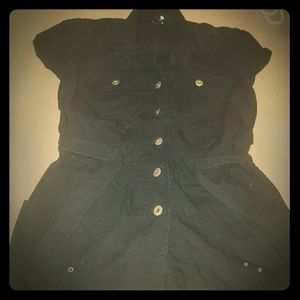 Super cute and simple belted blouse